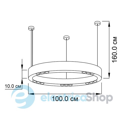Люстра ImperiumLight 27415100.05.01 Linkor