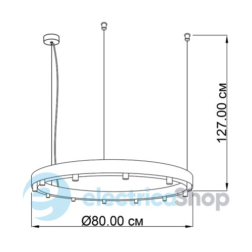 Люстра ImperiumLight 3941280.05.05 Yukon