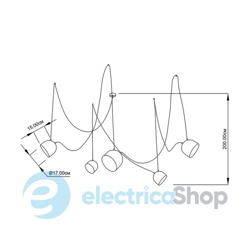 Люстра ImperiumLight Bellfort 155599.05.05