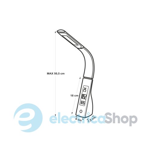 Настільна лампа Zuma Line H1633 LED