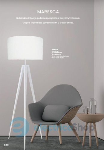 Торшер Zuma Line TS-170429F-WH MARESCA