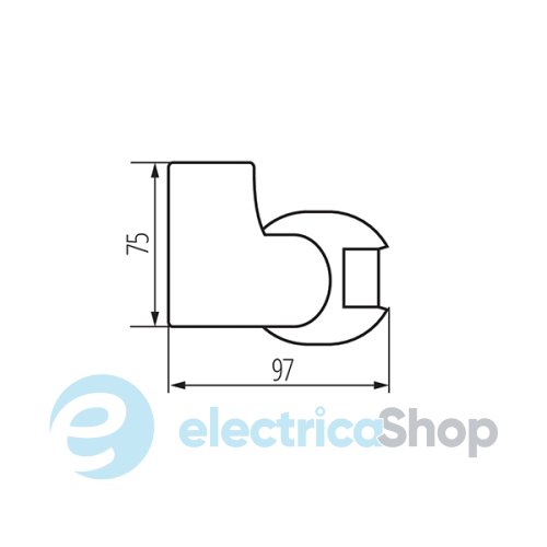 Датчик движения Kanlux ALER JQ-30-W 460