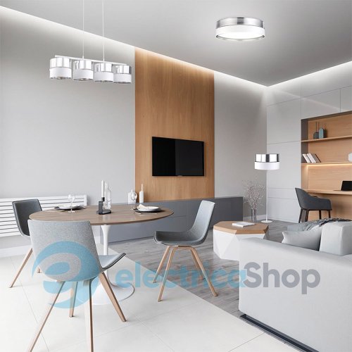 Стельовий світильник TK-Lighting 4179 HILTON SILVER