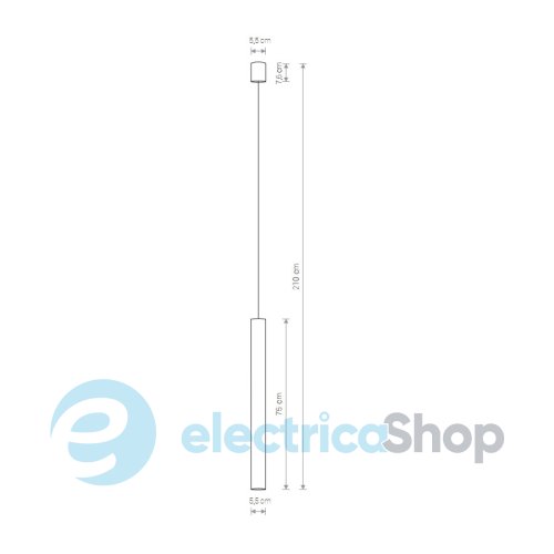 Підвісний світильник Nowodvorski 8433 LASER 750