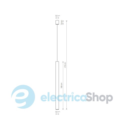 Підвісний світильник Nowodvorski 8434 LASER 1000