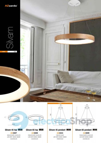 Світильник Azzardo Silvam 65 Top AZ2698 LED
