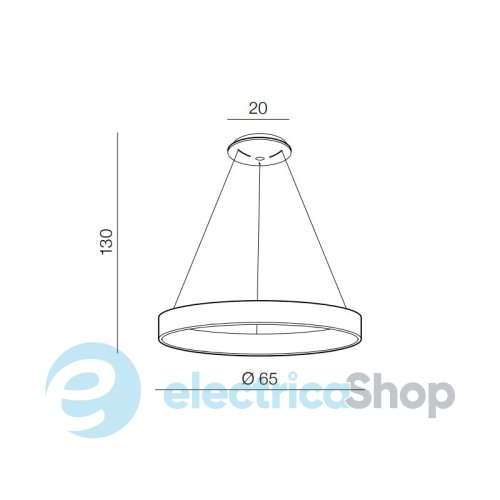 Люстра Azzardo Silvam 65 AZ2699 pendant LED