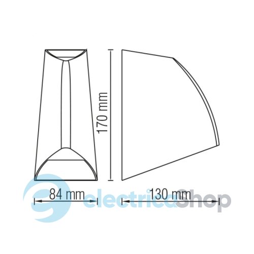 Уличный настенный светильник Horoz SALKIM 076-008-0004-010 LED