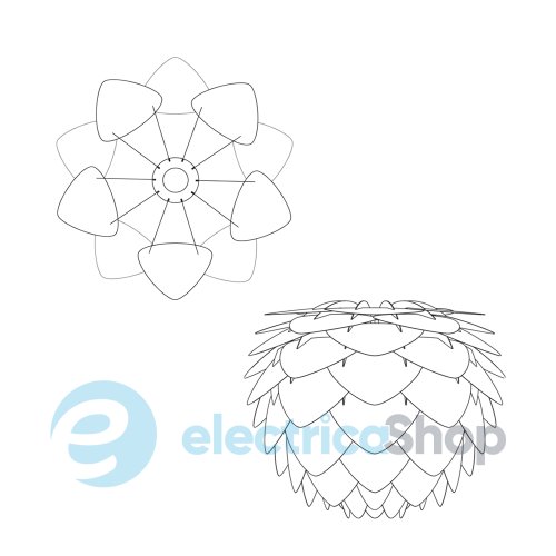 Світильник UMAGE Aluvia Ruby Red 2135