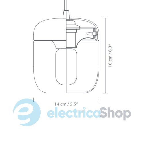 Светильник UMAGE Acorn Smoked Steel 2214