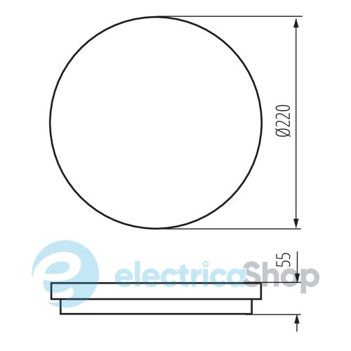 Стельовий світильник Kanlux BENO LED 18W NW-O-SE-W (32944)