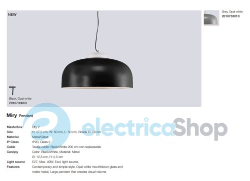 Підвісний світильник Nordlux MIRY 2010733003