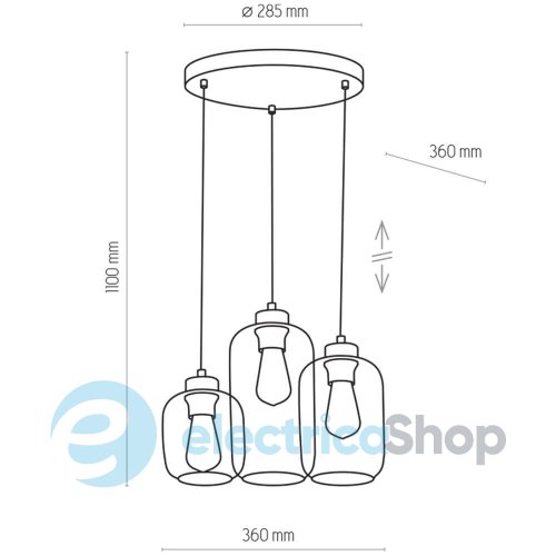 Подвесной светильник TK-Lighting MARCO 3185