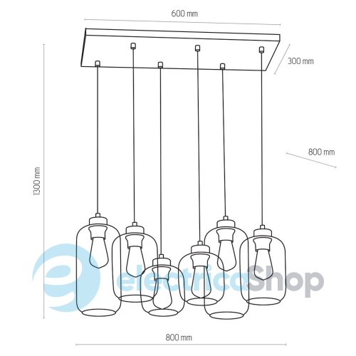 Подвесной светильник TK-Lighting MARCO 1027