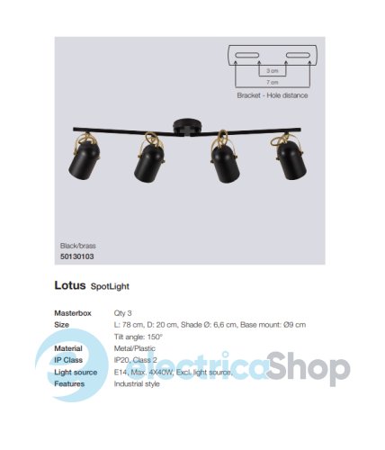 Спот Nordlux 50130103 LOTUS