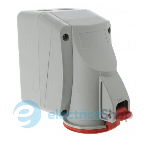 Розетка накладна 32A 3К+З 415В IP44 P17 Tempra Pro
