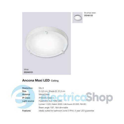 Потолочный светильник Nordlux ANCONA MAXI 25246132