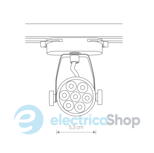 Трековый светильник Nowodvorski PROFILE STORE LED PRO 7W 4000K white 8315