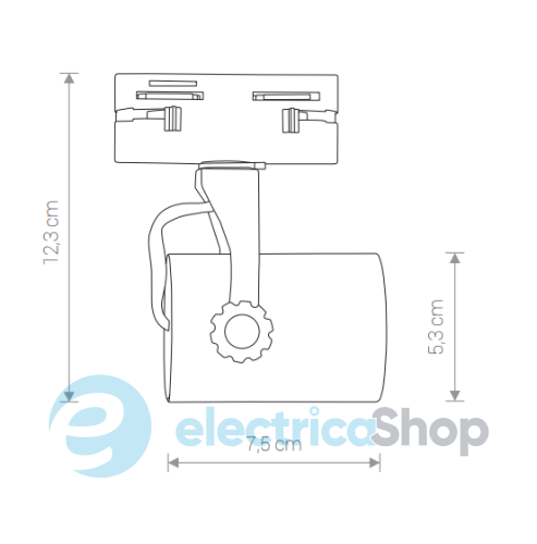 Трековый светильник Nowodvorski PROFILE STORE LED PRO 7W 4000K white 8315