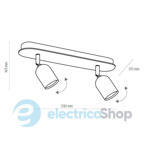 Светильник-спот TK-Lighting Top Wood 3291