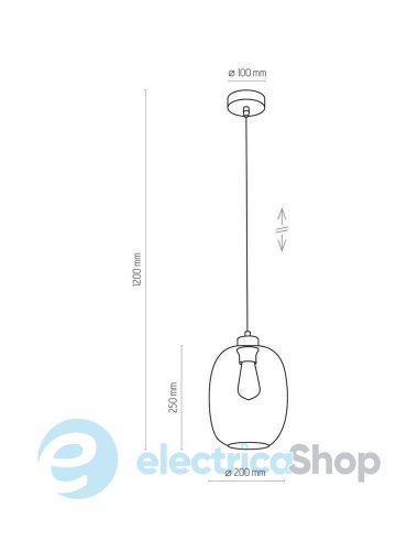 Подвесной светильник TK-Lighting ELIO 3183