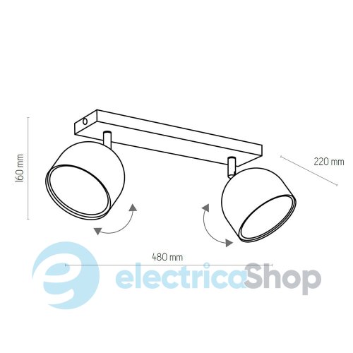 Светильник-спот TK-Lighting ALTEA 3420 black
