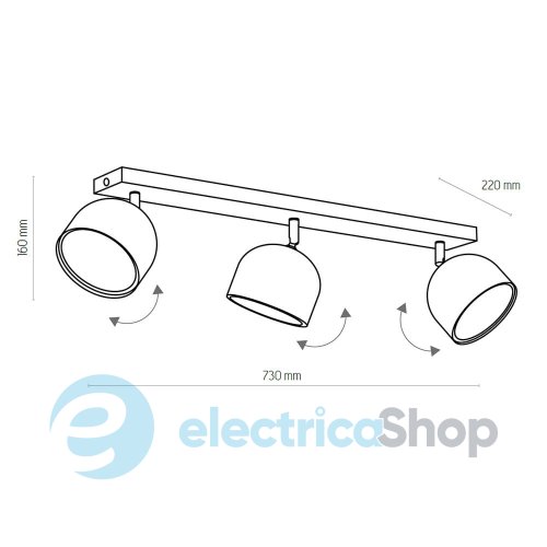 Светильник-спот TK-Lighting ALTEA 3421 black