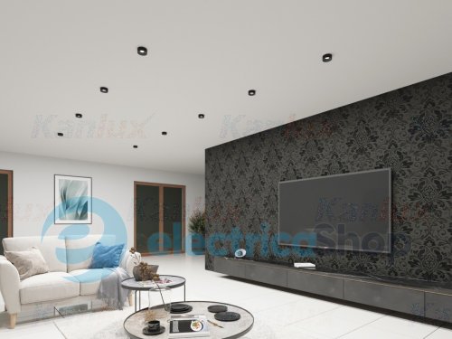 Точковий cвітильник Kanlux MINI RITI GU10 B/B (27578)