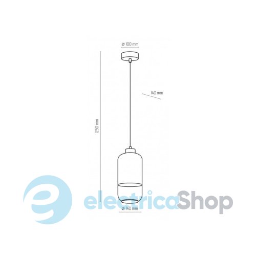 Підвісний світильник TK-Lighting MARCO Silver 3356
