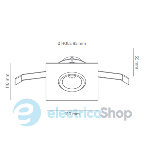 Точковий світильник BARVANOR Revolve Mini RVM-CL-00830038RF390-RAL9003