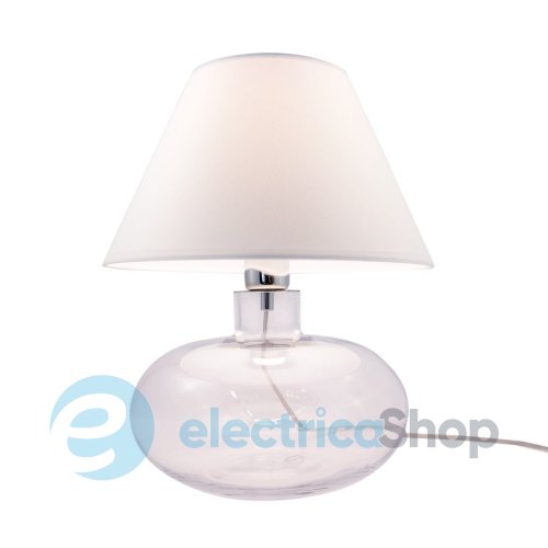 Настільна лампа Zuma Line MERSIN TRANSPARENT 5512WH