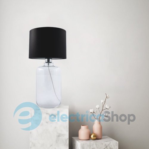 Настольная лампа Zuma Line SAMASUN TRANSPARENT 5501BK