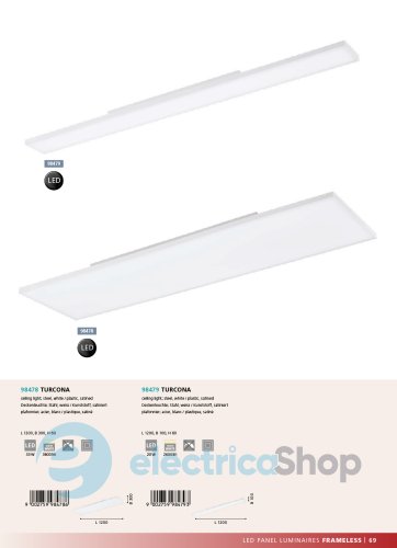 Led-панель EGLO 98479 TURCONA