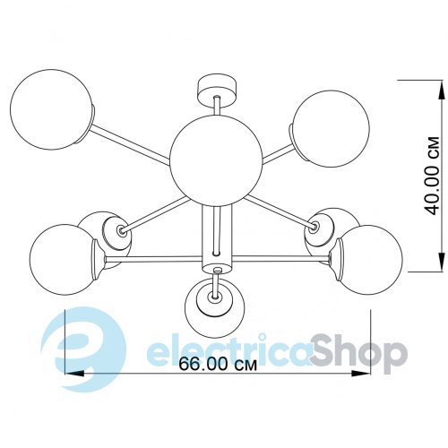 Люстра ImperiumLight Atlant 256866.01.23