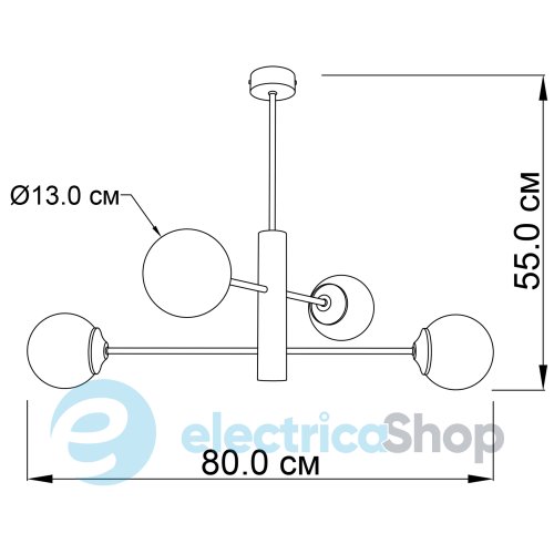 Люстра ImperiumLight Atlant 256480.05.01