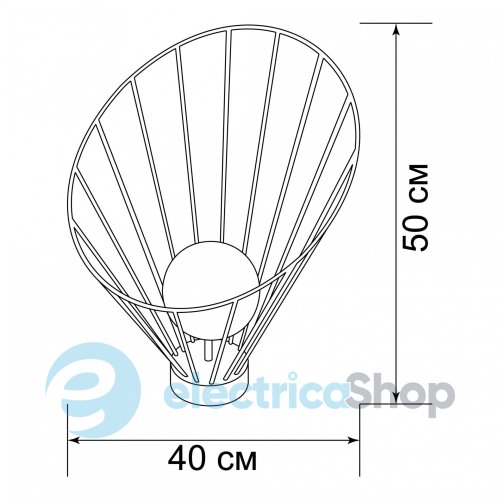 Настільна лампа ImperiumLight Shell 426150.05.01