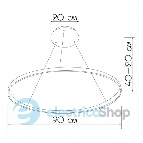 Люстра Imperium Light 421190.05.92 Ring