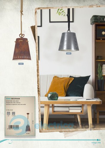 Підвісний світильник Eglo CHERTSEY 43405