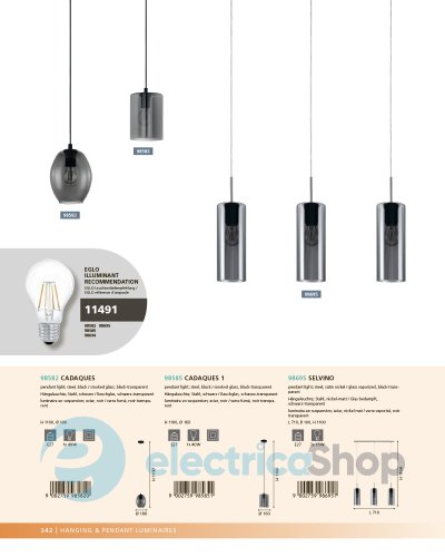 Люстра Eglo 98695 SELVINO