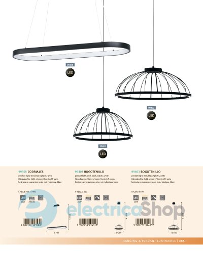 Люстра Eglo 99401 BOGOTENILLO LED