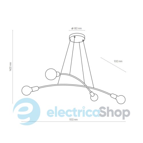 Люстра TK-Lighting HELIX 2724