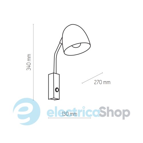 Настенный светильник TK-Lighting SOHO white 3363