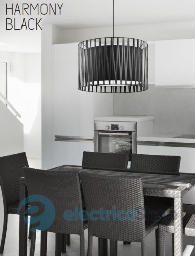 Люстра TK-Lighting HARMONY black 1655
