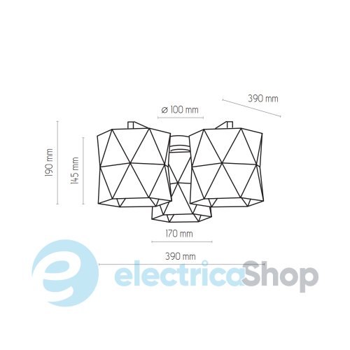 Потолочный светильник TK-Lighting SIRO White 3248