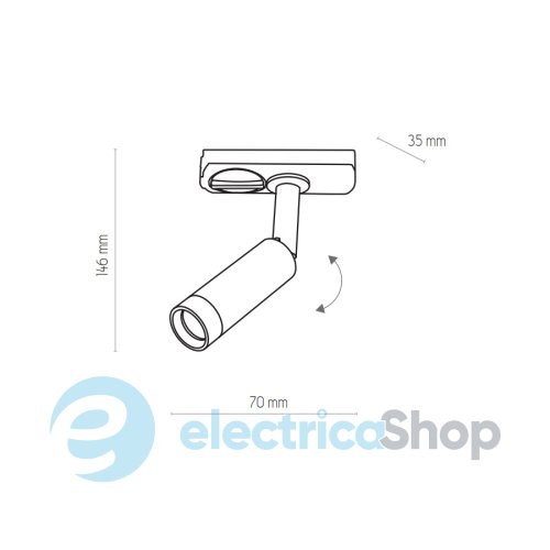 Трековий світильник TK-Lighting TRACER LED 4141