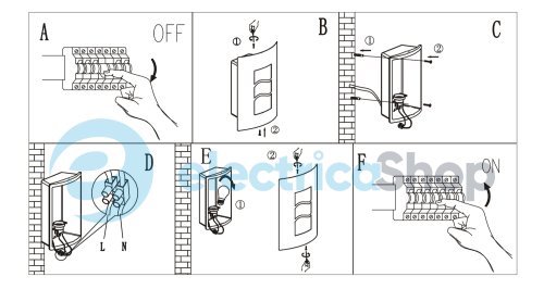 Уличный настенный светильник Eglo CITY 99567