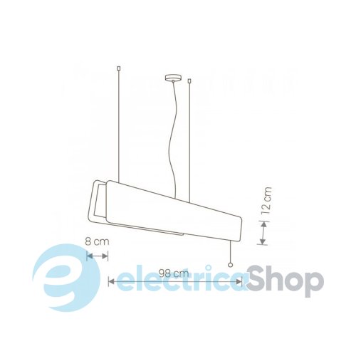 Подвесной светильник Nowodvorski OSLO LED SMOKED OAK 90 9315