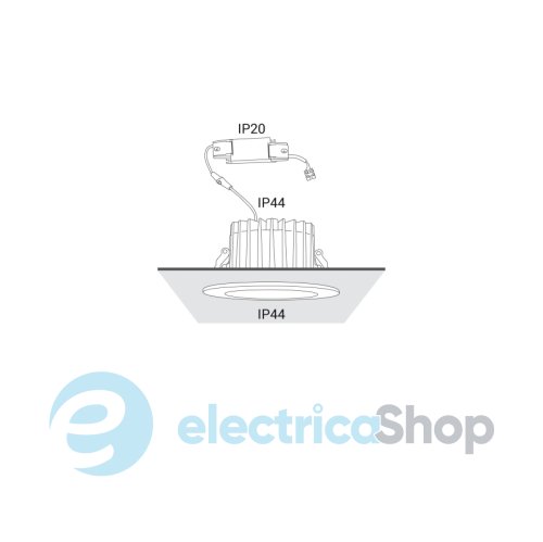 Точковий світильник Nowodvorski CL KEA LED 30W 3000K IP44 8771