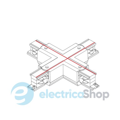 Конектор X-подібний Nowodvorski 8701 CTLS TRACK POWER X CONNECTOR WHITE