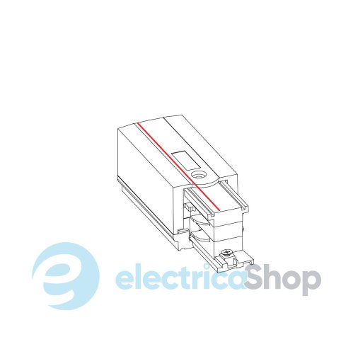 Ввід живлення Nowodvorski 8712 CTLS TRACK POWER END CAP RIGHT PE-R WHITE